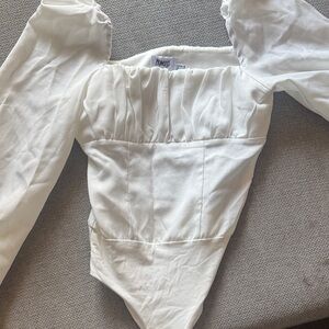 Princess Polly White Bodysuit